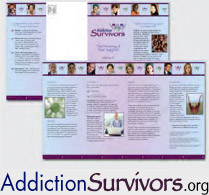 Addiction Survivors Peer Support Brochure