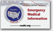 NAABT Emergency Medical Information