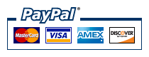 Paypal, credit cards